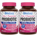 Surebounty Probiotics for Women - 120B CFU, 34 Strains, 4-in-1 Probiotic, 60ct (Pack of 2)