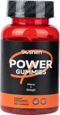 Susnen Power Gummies with Shilajit and Maca – Pure Himalayan Organic, 60 Gummies