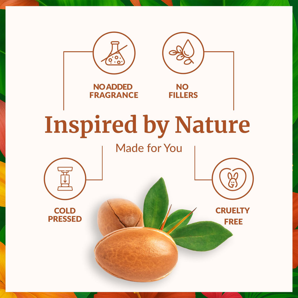 SVA Argan Oil Organic - 4 Fl Oz | Cold-Pressed 100% Natural Carrier Oil for Face, Skin & Hair