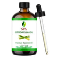 SVA Citronella Essential Oil 4oz | 100% Natural for Diffuser, Hair & Skin Care