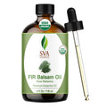 SVA Fir Balsam Essential Oil Organic – 4 oz (With Dropper) | 100% Natural Fir Oil