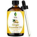 SVA Ginger Essential Oil – 4 oz | 100% Natural for Diffuser, Skin & Hair