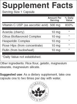 SW Ultra C Formula 250 CAPS | Vitamin C Antioxidant Supplement