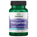 Swanson Albion Chelated Manganese 10 mg – 180 Capsules (Pack of 2)