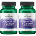 Swanson Albion Chelated Magnesium & Calcium 2:1 – 90 Veg Capsules (2 Pack)