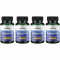 Swanson Apigenin-Bioflavonoid Supplement — Prostate & Sleep Support, 90 Caps, 50 mg Each (4 Pack)