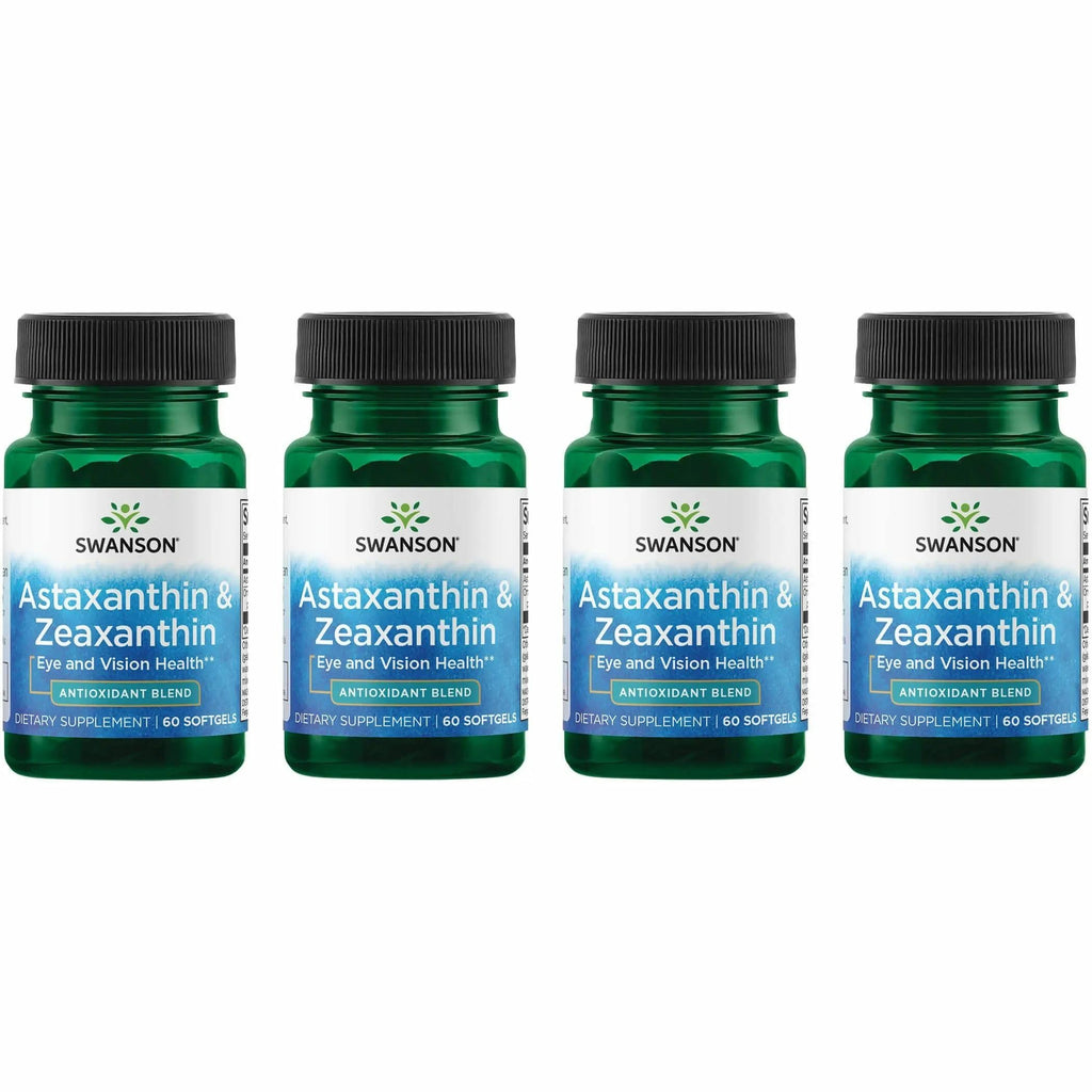 Swanson Astaxanthin & Zeaxanthin Eye Health – 60 Softgels