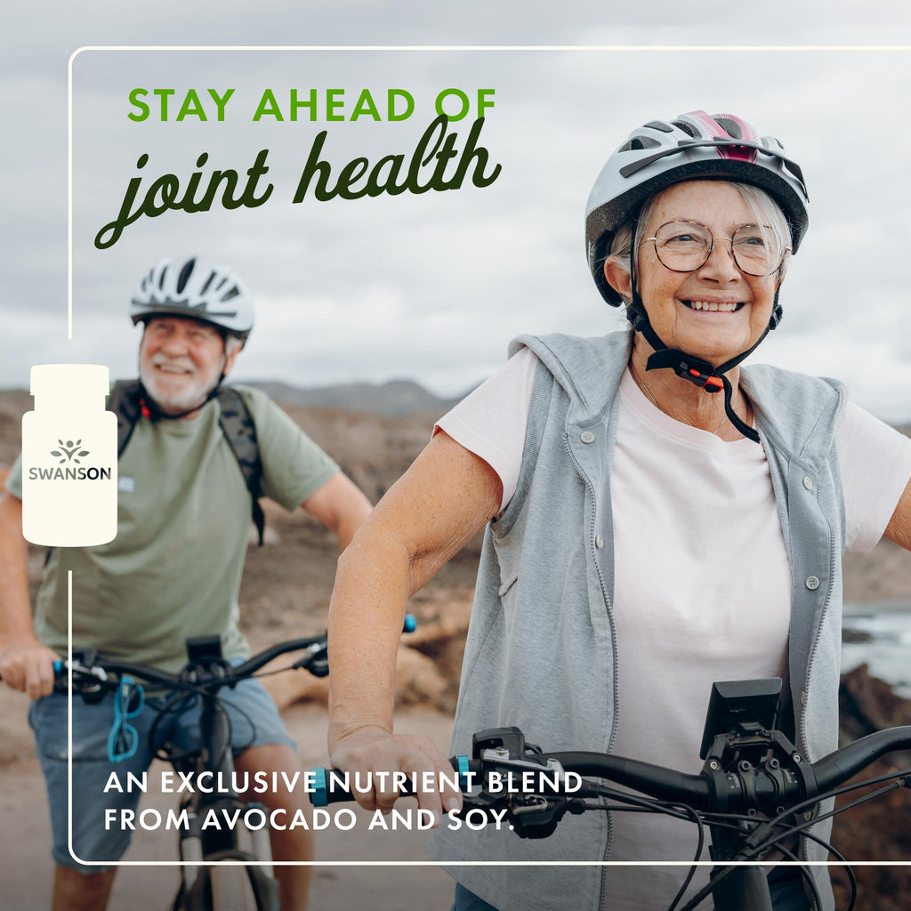 Swanson AvoVida - Avocado & Soybean Unsaponifiables for Joint Health & Mobility | 60 Caps