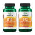 Swanson Vitamin B12 500 mcg, 2 Pack – Energy & Heart Support
