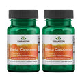 Swanson Beta-Carotene 250 Softgels - 3000mcg Vitamin A for Immune, Eye & Skin Health - 2 Pack