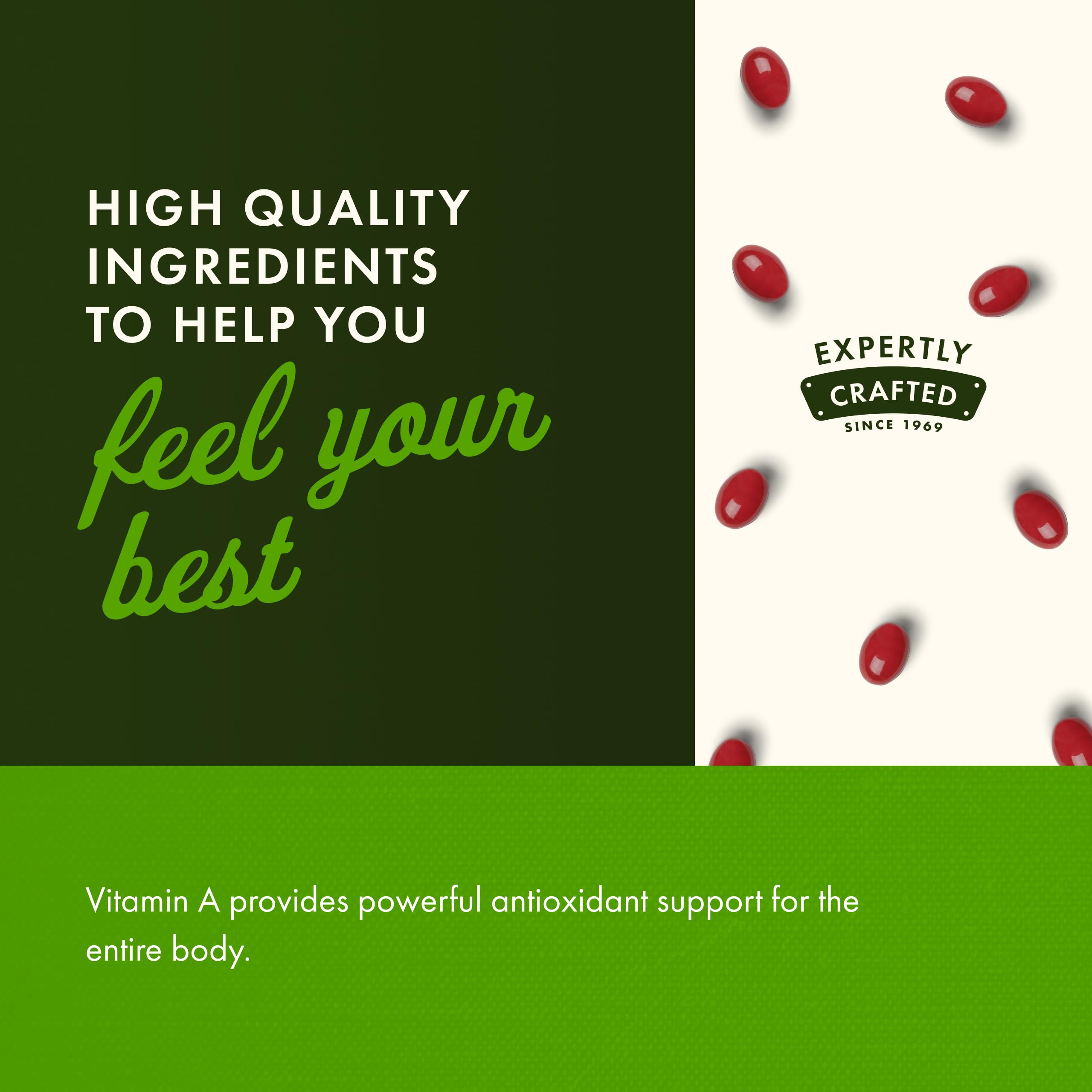 Swanson Beta-Carotene Vitamin A 25000 IU - 300 Softgels (3 Pack) | Eye, Skin & Immune Support