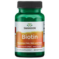 Swanson Super Strength Biotin 10000 mcg – 60 Sgels | Hair, Skin & Nails