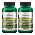 Swanson Full Spectrum Boswellia & Curcumin – 60 Capsules, 2 Pack