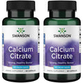 Swanson Calcium Citrate 200 mg 60 Caps (2 Pack) – Strong Bones