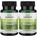 Swanson Calendula Flower 400 mg 60 Caps (2 Pack) | Full-Spectrum Calendula