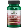 Swanson CoQ10 100 mg with 10 mg Tocotrienols – 60 Softgels