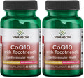 Swanson CoQ10 100 mg with 10 mg Tocotrienols – 60 Softgels (Pack of 2)