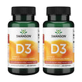 Swanson Vitamin D3 Softgels 250 Count – 2 Pack for Bone Health & Immune Support