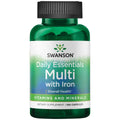Swanson Daily Multivitamin & Mineral – 100 Capsules for Men & Women