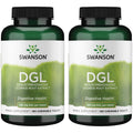 Swanson DGL Licorice 385 mg Chewables – 180 Count (2 Pack)