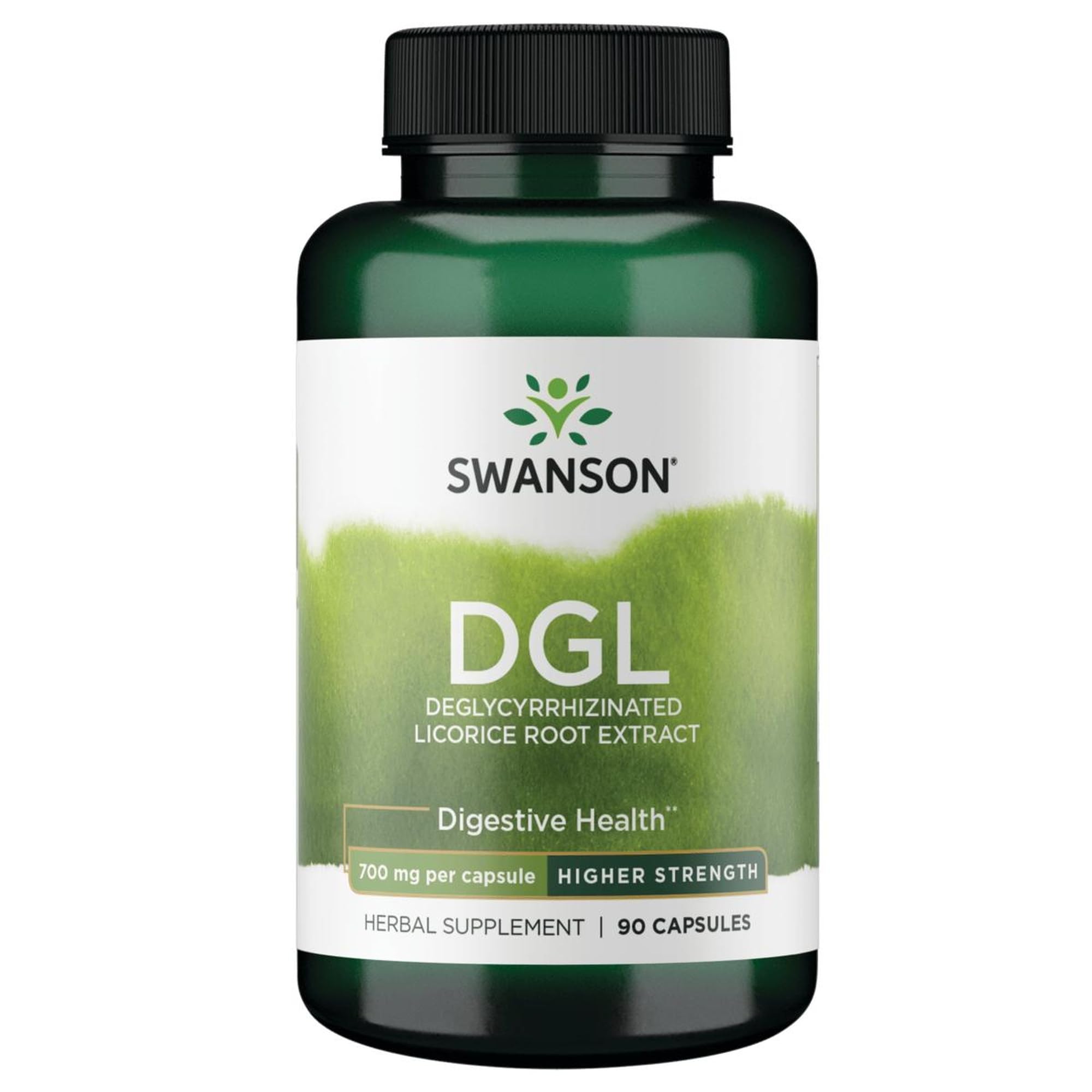 Swanson High Potency DGL Licorice - Digestive Health Support, 90 Capsules