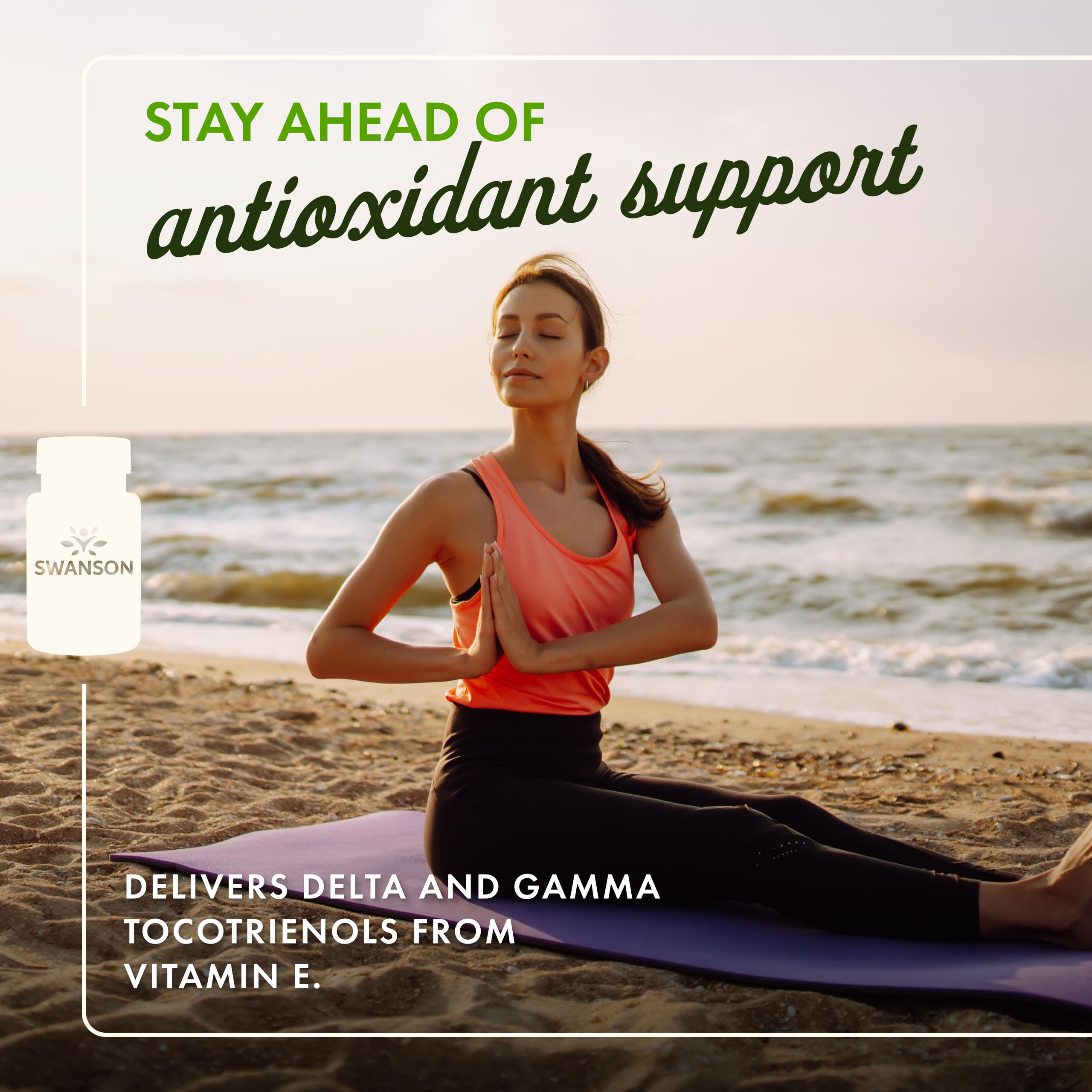 Swanson Double Strength Tocotrienols – Antioxidant Supplement | 60 Liquid Capsules, 100 mg Each (3 Pack)