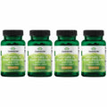 Swanson Dr. Stephen Langer's Formula — 16-Strain Probiotic with Prebiotic FOS, 3.2B CFU per Capsule (60 Veggie Caps) • 4 Pack