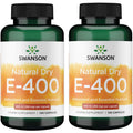 Swanson Natural Dry Vitamin E 400 IU (180.2 mg) – 100 Capsules, 2 Pack