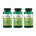 Swanson Epic-Pro 25-Strain Probiotic – 30B CFU, Digestive Health and Immune Support (3 Pack)