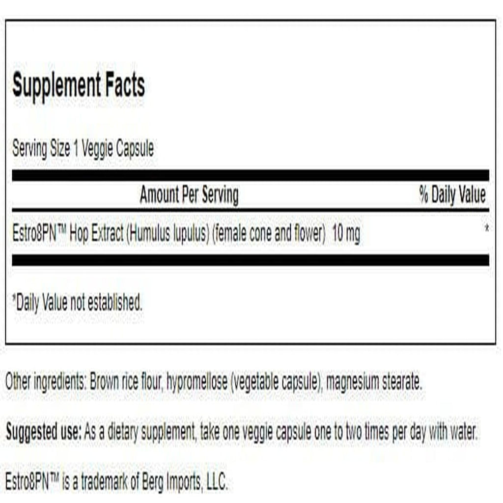 Swanson Estro8Pn Hop Extract 10 mg – 60 Veg Caps (2 Pack)