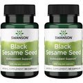 Swanson Full Spectrum Black Sesame Seed 500 mg | 60 Capsules (2 Pack)