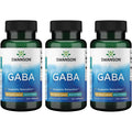 Swanson GABA - Calm & Restful Sleep Support (500mg, 100 caps) - 3 Pack