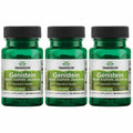 Swanson Soy-Free Genistein — Plant-Based Women’s Wellness Supplement (60 Veggie Capsules, 125 mg) 3 Pack