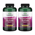 Swanson Glucosamine Sulfate 2Kcl 500 Milligrams 250 Capsules (2 Pack) - Joint Support