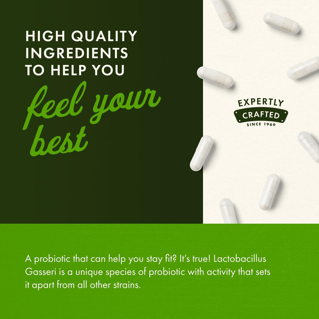 Swanson Lactobacillus Gasseri Probiotic - 3 Billion CFU - Satiety and Fat Metabolism Support - 60 Veggie Capsules (2 Bottles)