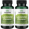 Swanson Lavender Flower – Herbal Mood Support Supplement (60 Capsules, 400 mg) – 2 Pack