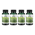 Swanson Lion's Mane Mushroom - Brain Support & Focus (4 Bottles, 60 Capsules Each)