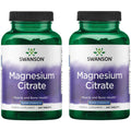 Swanson Super-Strength Magnesium Citrate 112.5 mg – 240 Tabs (2 Pack)