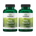 Swanson Milk Thistle (Standardized) - 120 Capsules | Liver Support, 2 Pack
