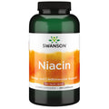 Swanson Niacin (B3) 500 mg – Cardio Health Support & Carbohydrate Metabolism | 250 Capsules