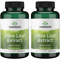 Swanson Olive Leaf Extract Capsules with 20% Oleuropein – 2 Bottles (120 Capsules, 500 mg Each)