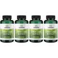 Swanson Olive Leaf Extract Capsules 20% Oleuropein - 4 Bottles (120 x 500 mg)