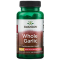 Swanson Made with Organic Whole Garlic 700 mg - 60 Veg Capsules