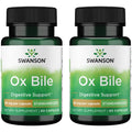 Swanson Ox Bile - Standardized 90 mg, 60 Caps (2 Pack)