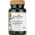 Swanson Potassium Aspartate 99 mg – 60 Capsules