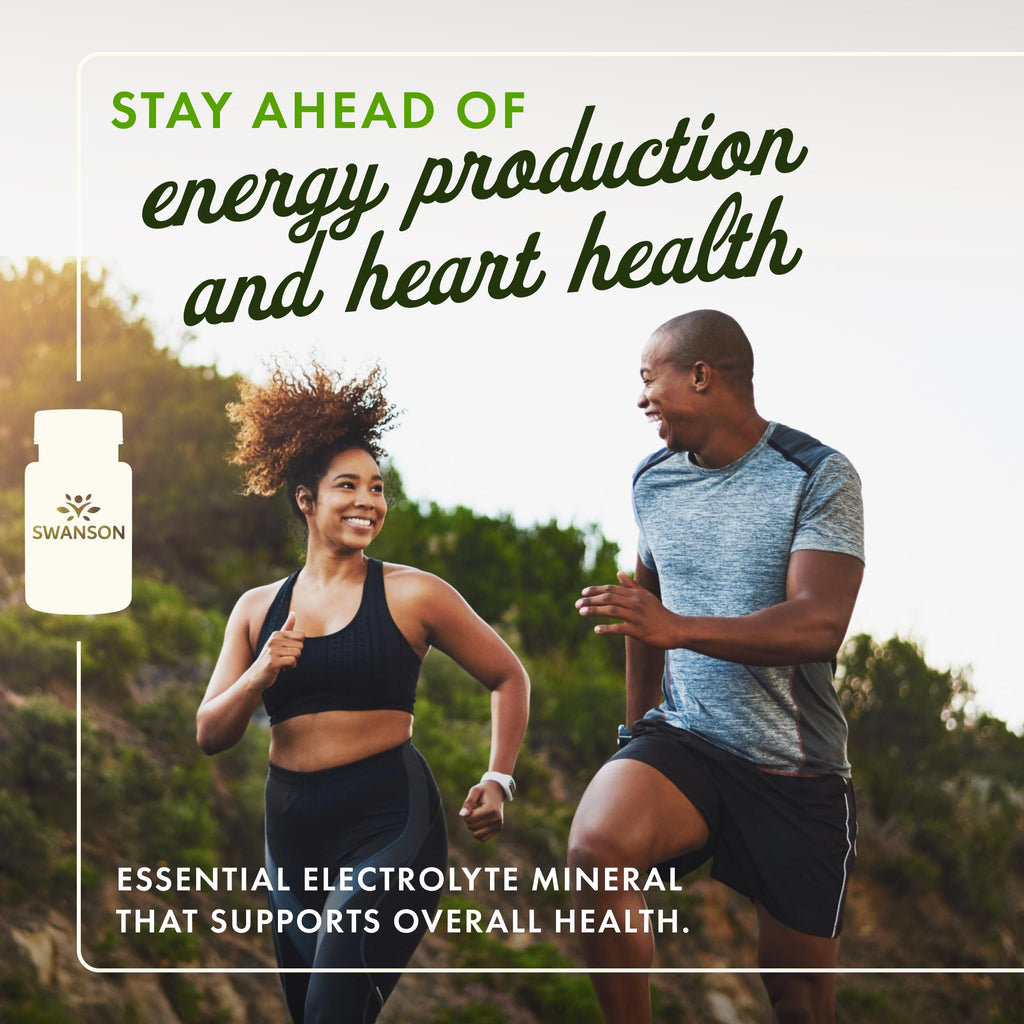Swanson Potassium Citrate – Heart Health & Energy Support | 120 Capsules (99 mg) – 4 Pack