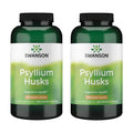 Swanson Psyllium Husk Dietary Fiber Supplement 610 mg – 300 Capsules (2 Pack)