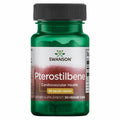 Swanson Pterostilbene 50 mg 30 Veg Caps | Vegetarian Antioxidant Supplement