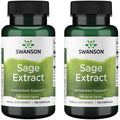 Swanson Sage Extract – Herbal Supplement for Total-Body Wellness | 100 Capsules, 160mg Each (2 Pack)
