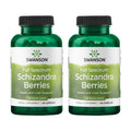 Swanson Full Spectrum Schizandra Berries - Stress & Liver Health Support (90 Capsules, 525 mg) - 2 Pack